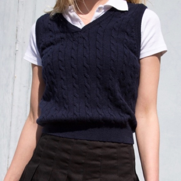 brandy melville sweater vest